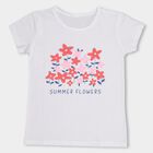 Girls' T-Shirt , सफ़ेद, small image number null