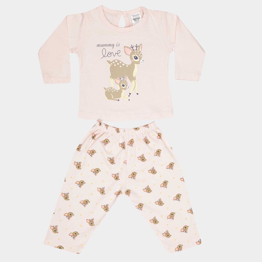 Infants Cotton Hipster Set, Pink, large image number null
