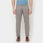 Solid Cross Pocket Trousers, Light Grey, small image number null