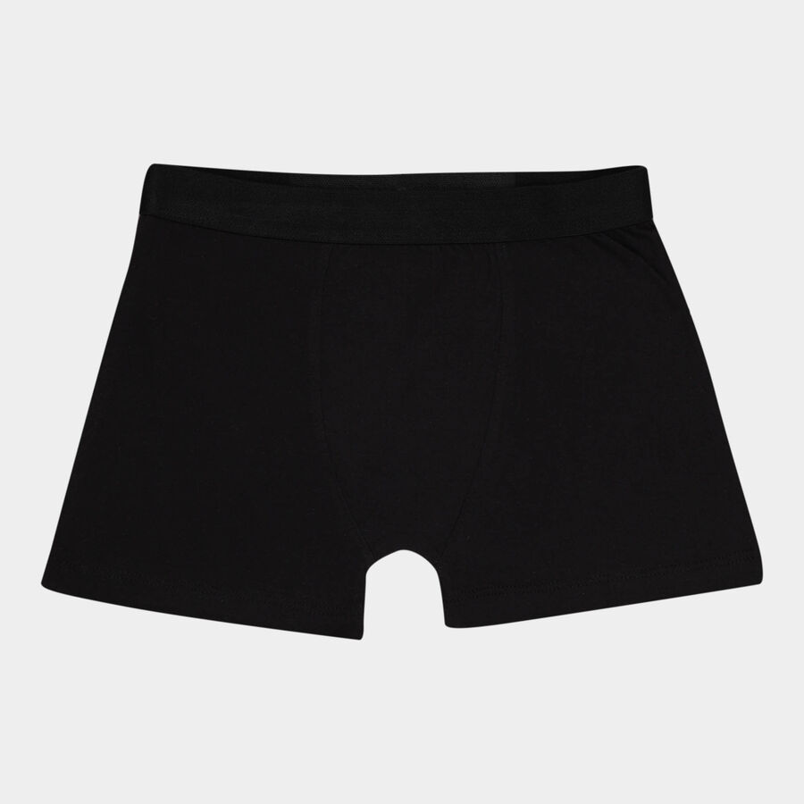 Boys Solid Brief, Black, large image number null