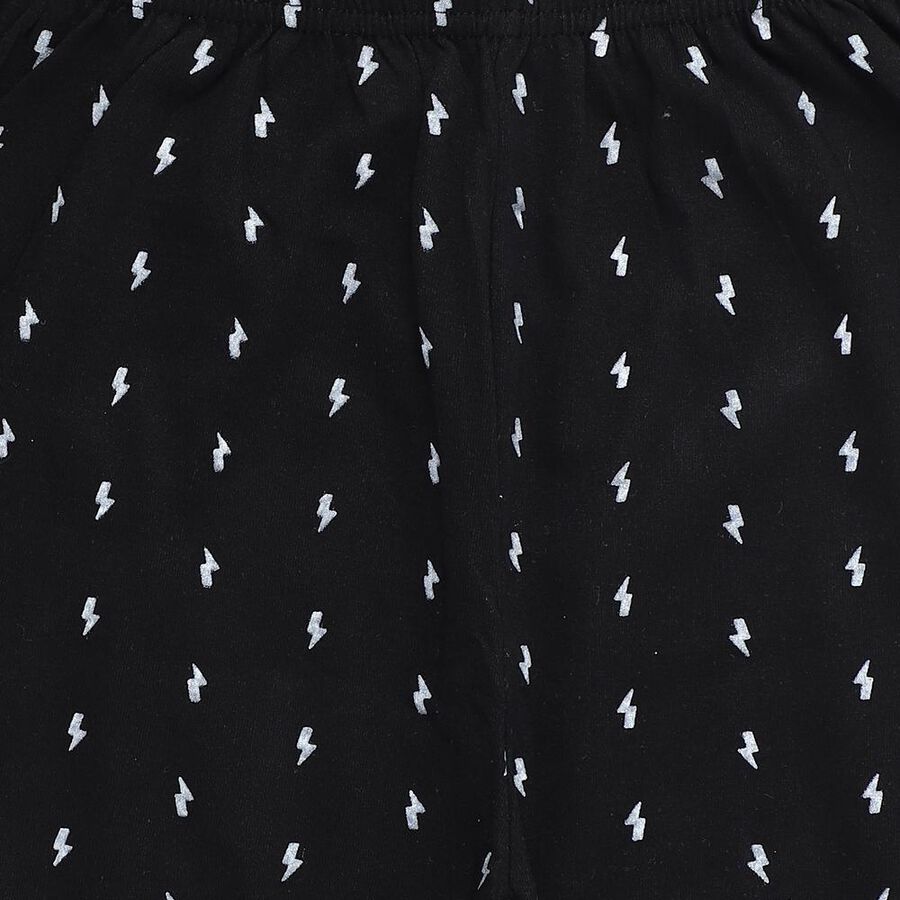 Girls' Pyjama, काला, large