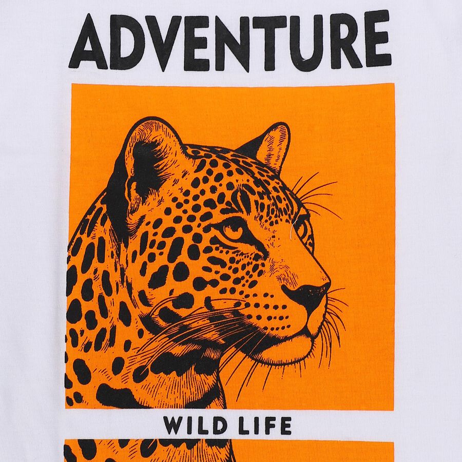 Boys' T-Shirt, White, large image number null