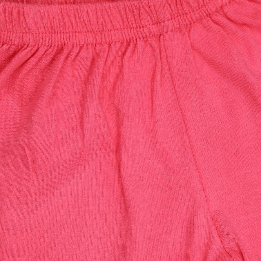 Infant Girls' 100% Cotton Short Set, Pink, large