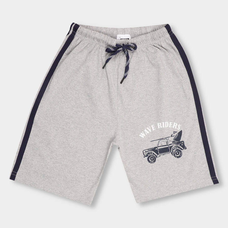 Boys' Bermudas, मिश्रित हल्का ग्रे, large image number null