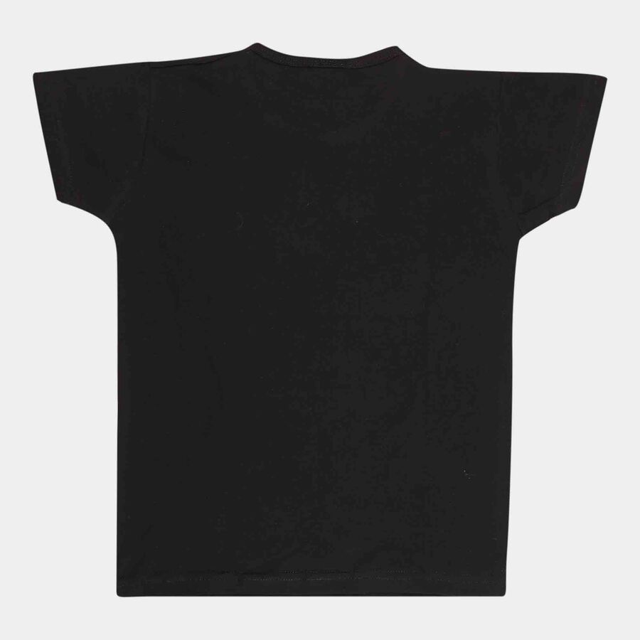 Solid T-Shirt, Black, large image number null