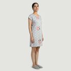 Women's Light Blue Minimalist Nighty, Light Blue, small