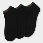Ladies' Socks (Pack of 3), Assorted, small image number null