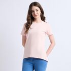Ladies' Round Neck T-Shirt , Light Pink, small image number null
