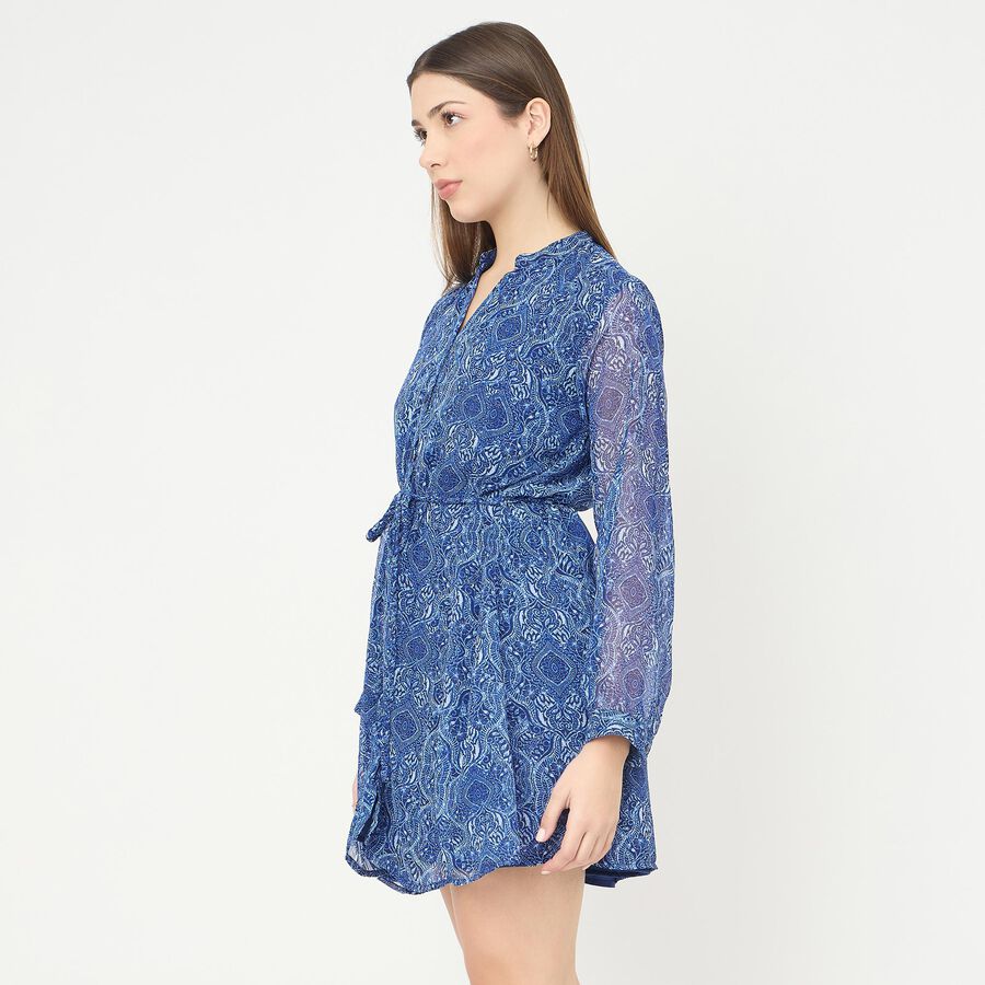 Ladies' Dress, Navy Blue, large