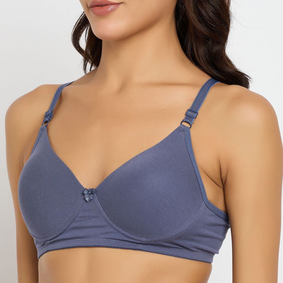 Ladies' Bra, Dark Grey, large image number null