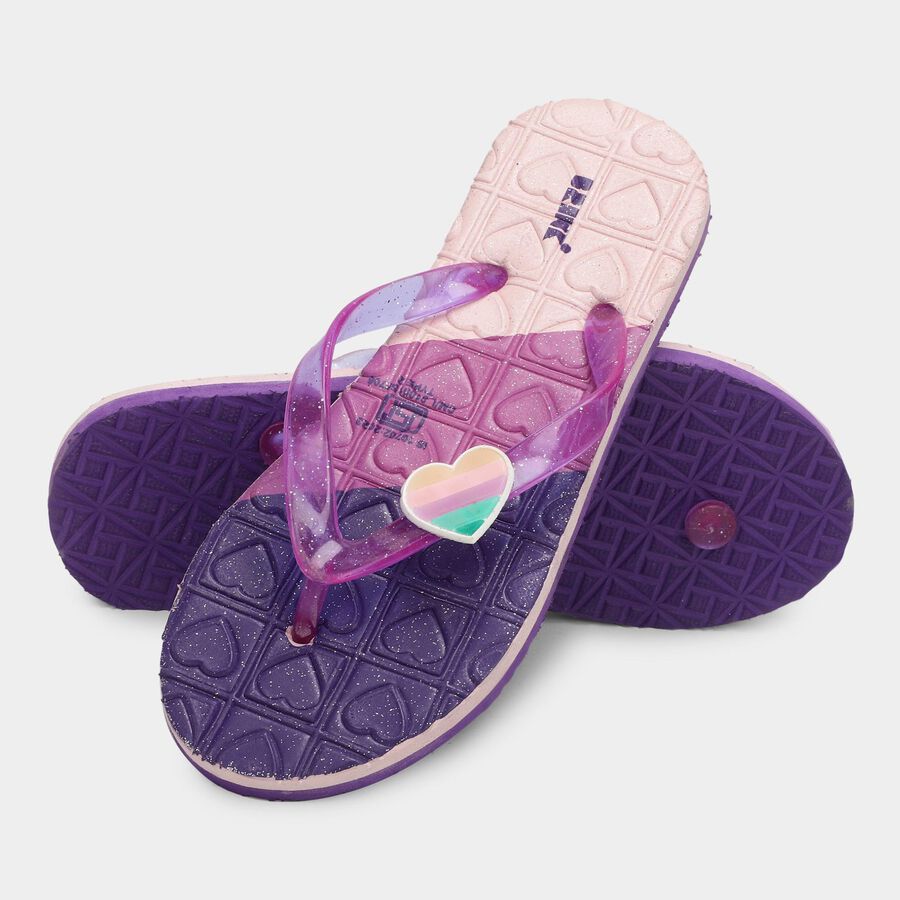 Girls' Slipper, Lilac, large image number null