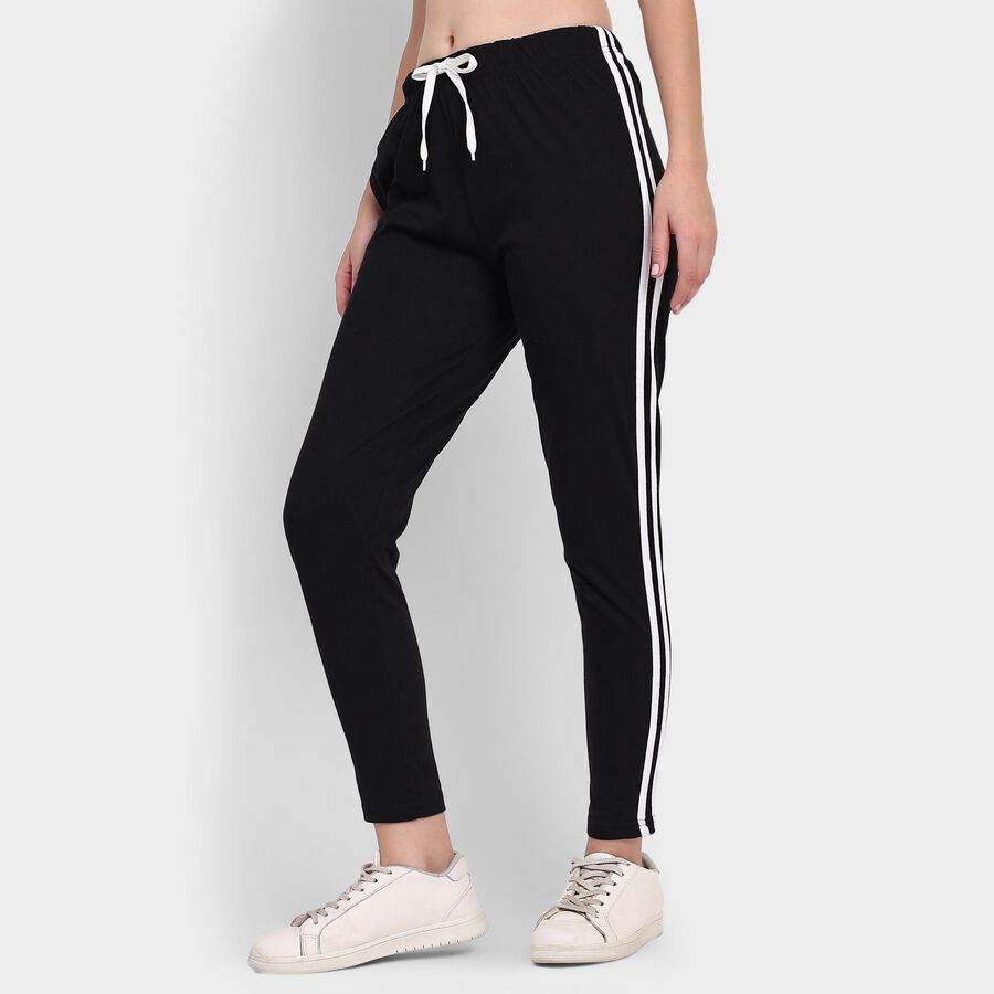 Ladies' Track Pants, काला, large image number null