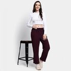 Ladies' Trousers, Wine, small image number null