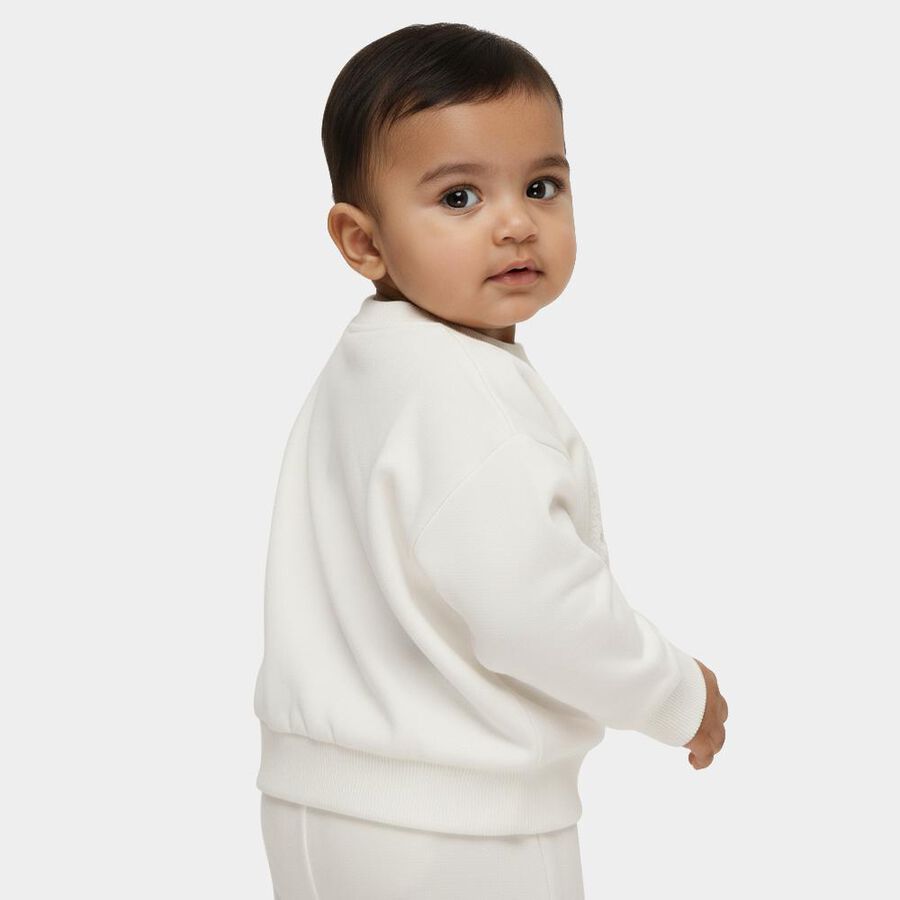 Infants' Sweatshirt, ऑफ व्हाइट, large image number null