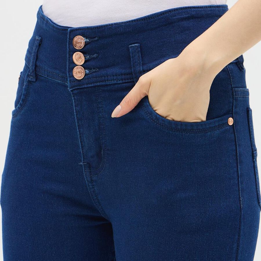 Ladies' Jeans, Dark Blue, large image number null