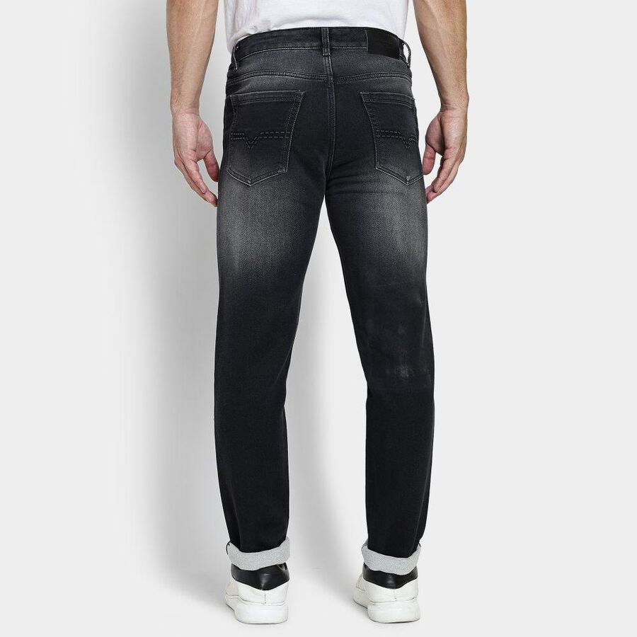 Men's Slim Fit Jeans , Light Grey, large image number null