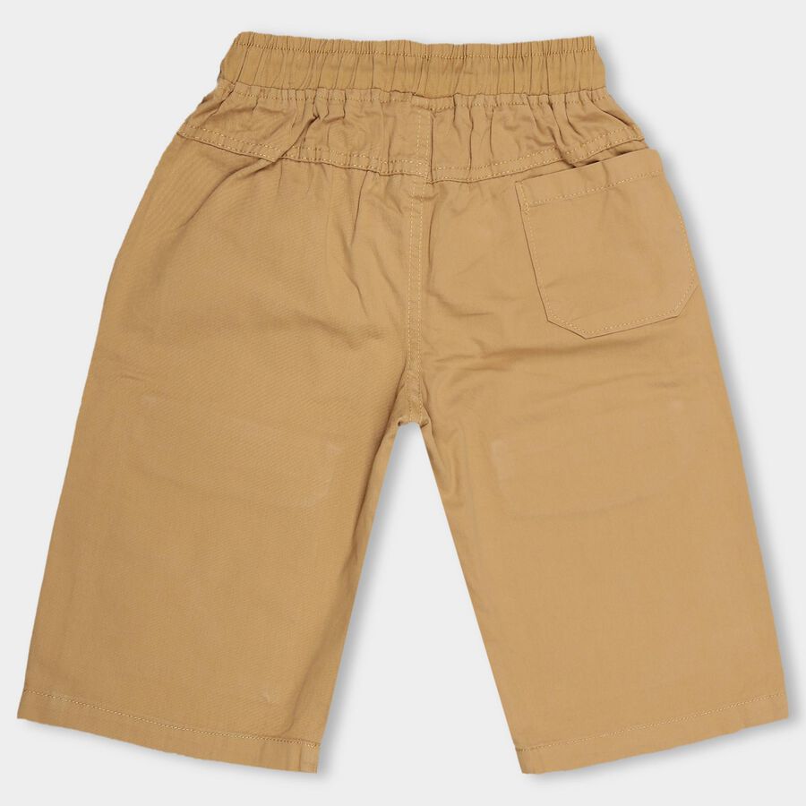 Boys' 100% Cotton Cargo Jamaican, Khaki, large image number null