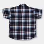 Boys' 100% Cotton Casual Shirt, Navy Blue, small image number null