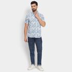Men's 100% Cotton Casual Shirt , हल्का नीला, small image number null