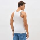 Men's Vest, White, small image number null