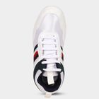 Men's Navy Blue Lace-Up Sneakers, Navy Blue, small