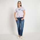 Ladies' Round Neck T-Shirt , Lilac, small image number null