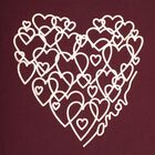 Girls' T-Shirt, वाइन, small image number null