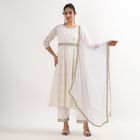 Ladies' Kurta , ऑफ व्हाइट, small image number null