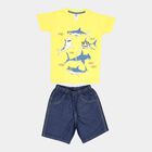 Printed Baba Suit, Yellow, small image number null