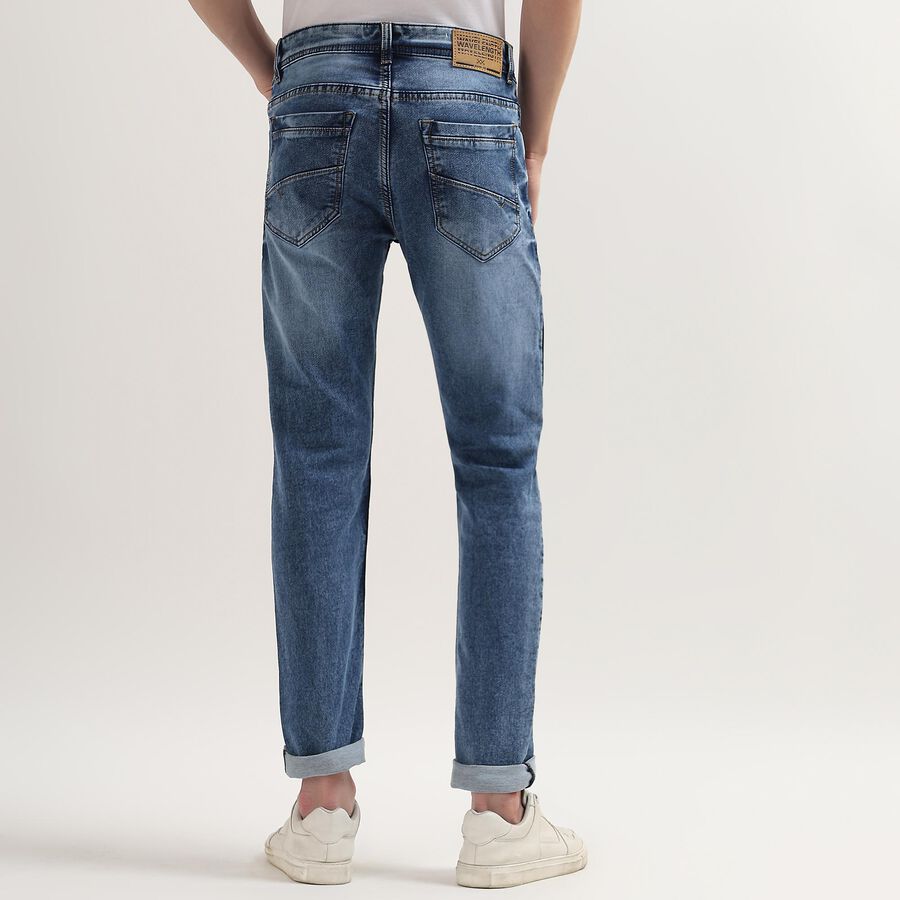 Men's Five Pocket Jeans, हल्का नीला, large image number null
