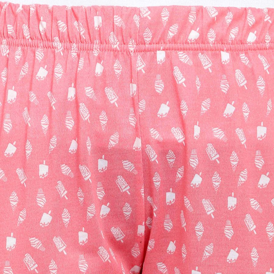 All Over Print Full Length Pyjama, मूँगा (कोरल), large image number null