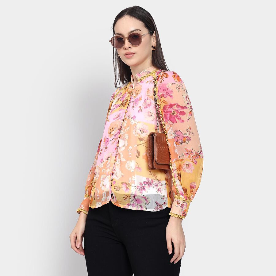 Ladies' Shirt , गुलाबी, large image number null