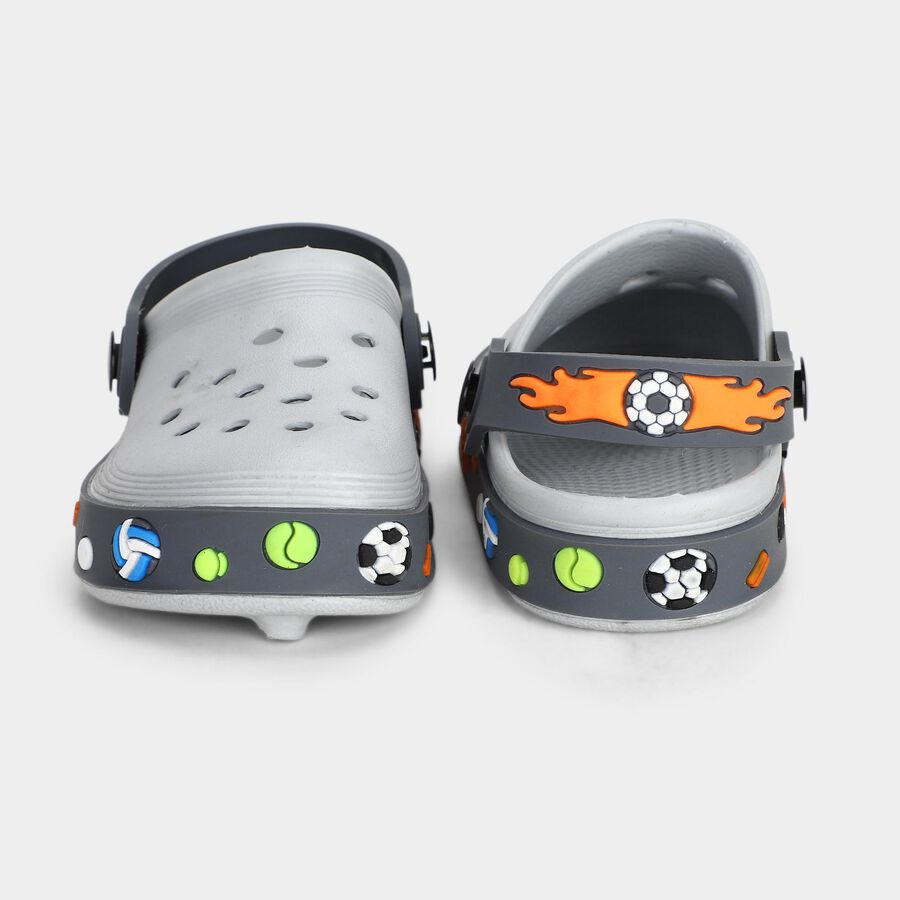 Boys' Sandal, Grey, large