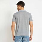 Solid Polo Shirt, Light Grey, small image number null