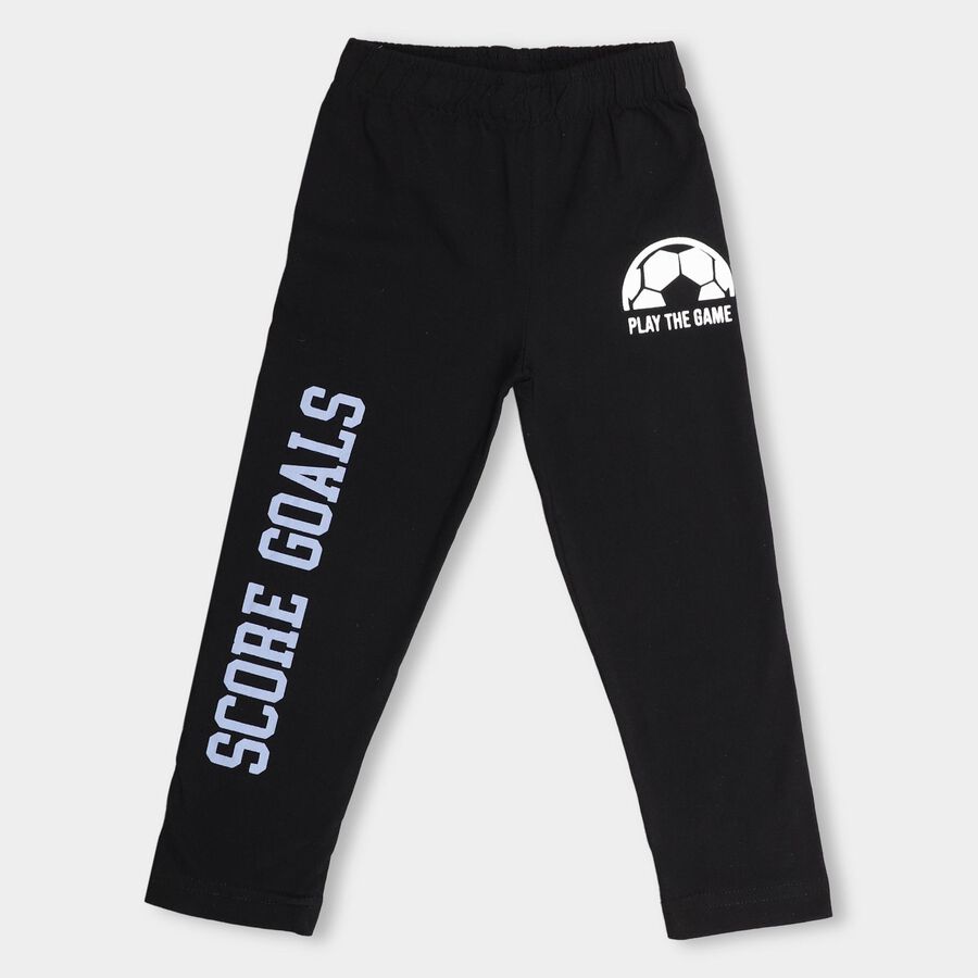 Boys' Pyjama, Black, large image number null