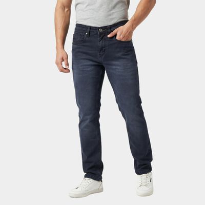 Men's Charcoal Slim Fit Classic Jeans