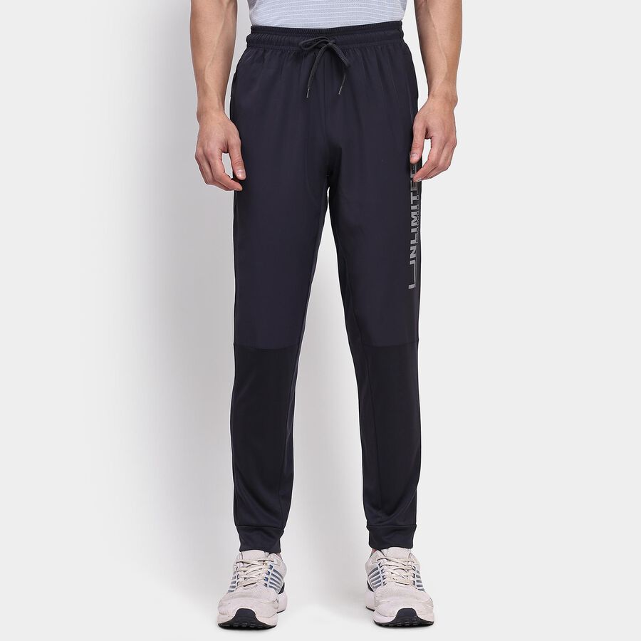 Men's Track Pants, गहरा ग्रे, large image number null