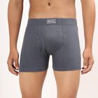 Men's 100% Cotton Long Length Trunks , Mid Blue, small image number null
