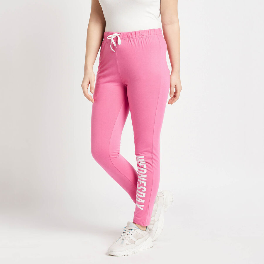 Solid Joggers, गुलाबी, large image number null