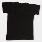 Boys' Half Sleeves T-Shirt, काला, small image number null
