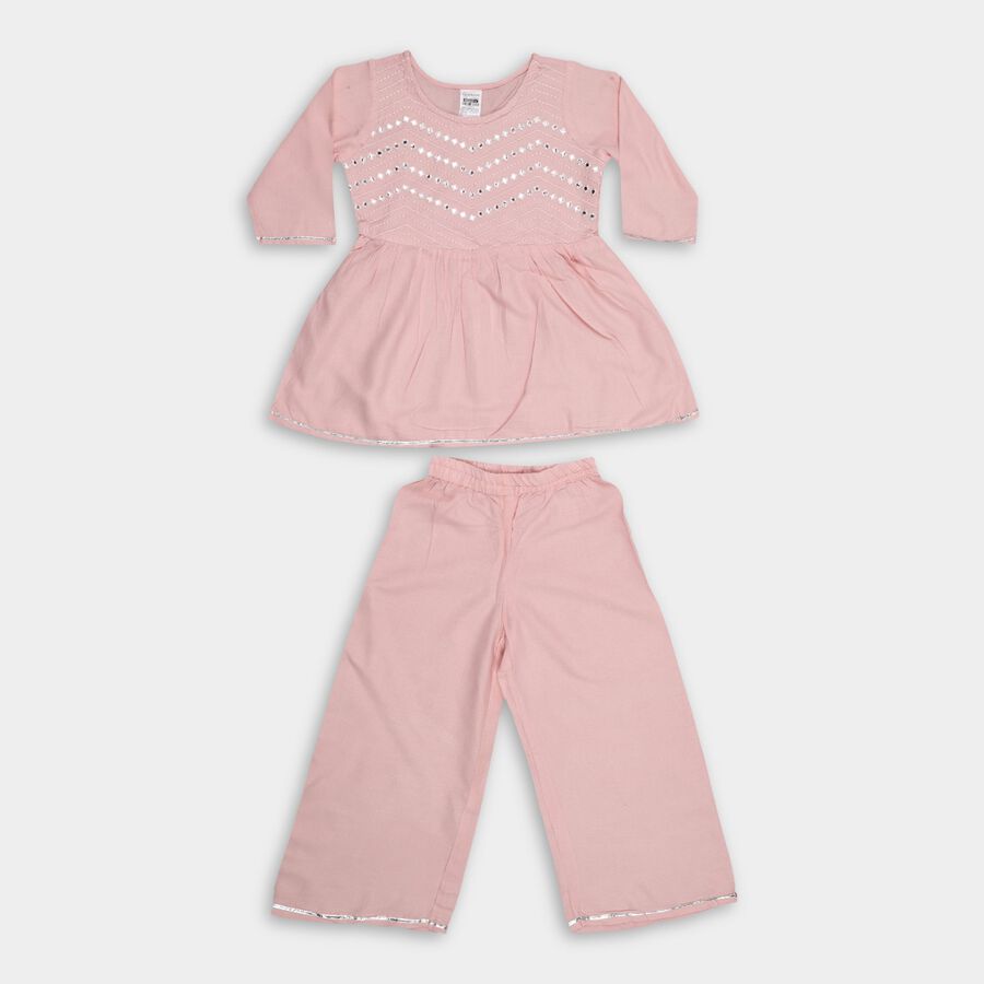 Girl's Fusion Set, Light Pink, large image number null