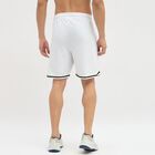 Men's Bright White Regular Fit Knee-Length Bermuda Shorts, White, small