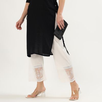 Women's Cotton Regular-Fit Palazzos