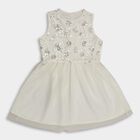 Girls' Frock , ऑफ व्हाइट, small image number null