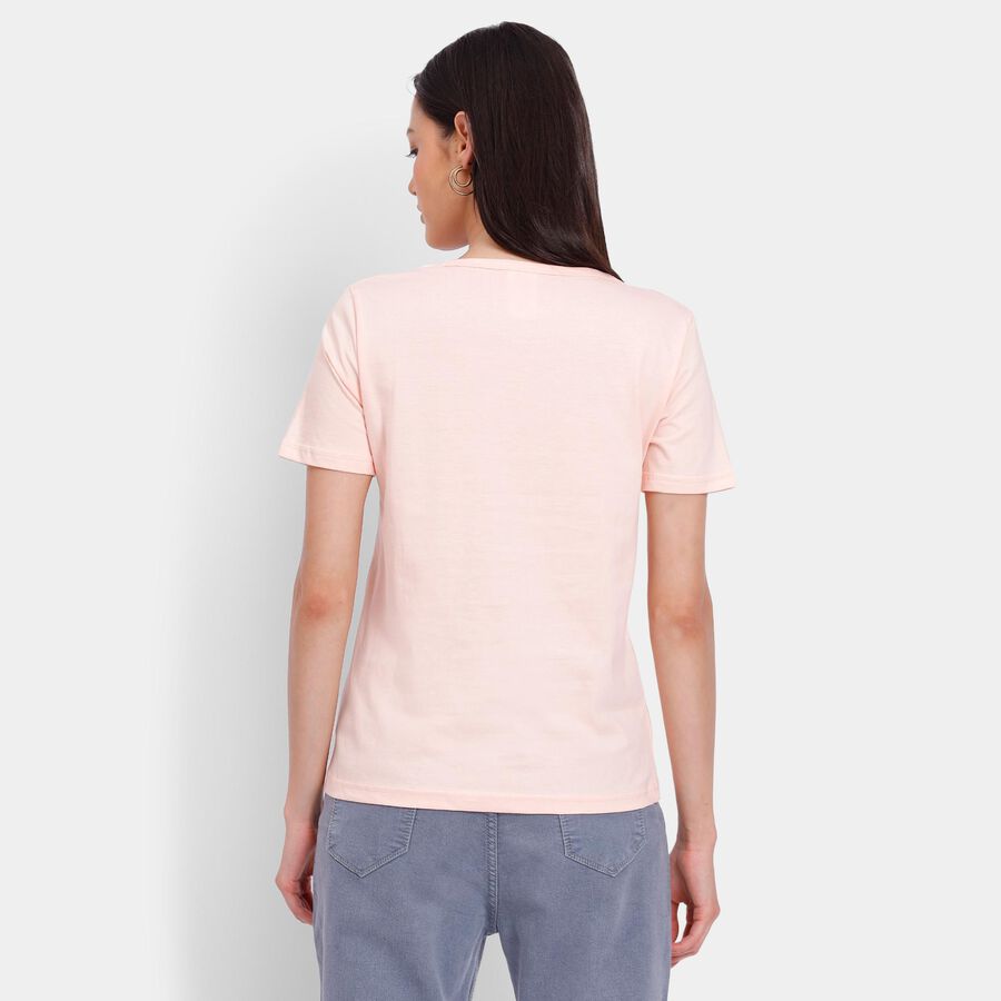 Ladies' 100% Cotton Top, Light Pink, large image number null