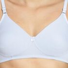 Ladies' Non-Padded Bra, हल्का नीला, small image number null