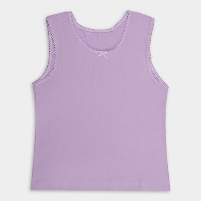 Girls' 100% Cotton Vest 