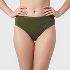 Ladies' Olive Green Regular Fit Panty, Olive, small