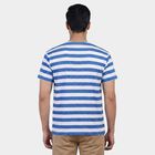 Men's Light Blue Henley Neck Casual T-Shirt, Light Blue, small