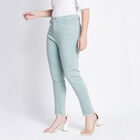 High Rise Skinny Jeans, Green, small image number null
